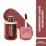 Thumbnail for Makeup Revolution Superdewy Liquid Blush Burst - Caramel Cooler Bronze