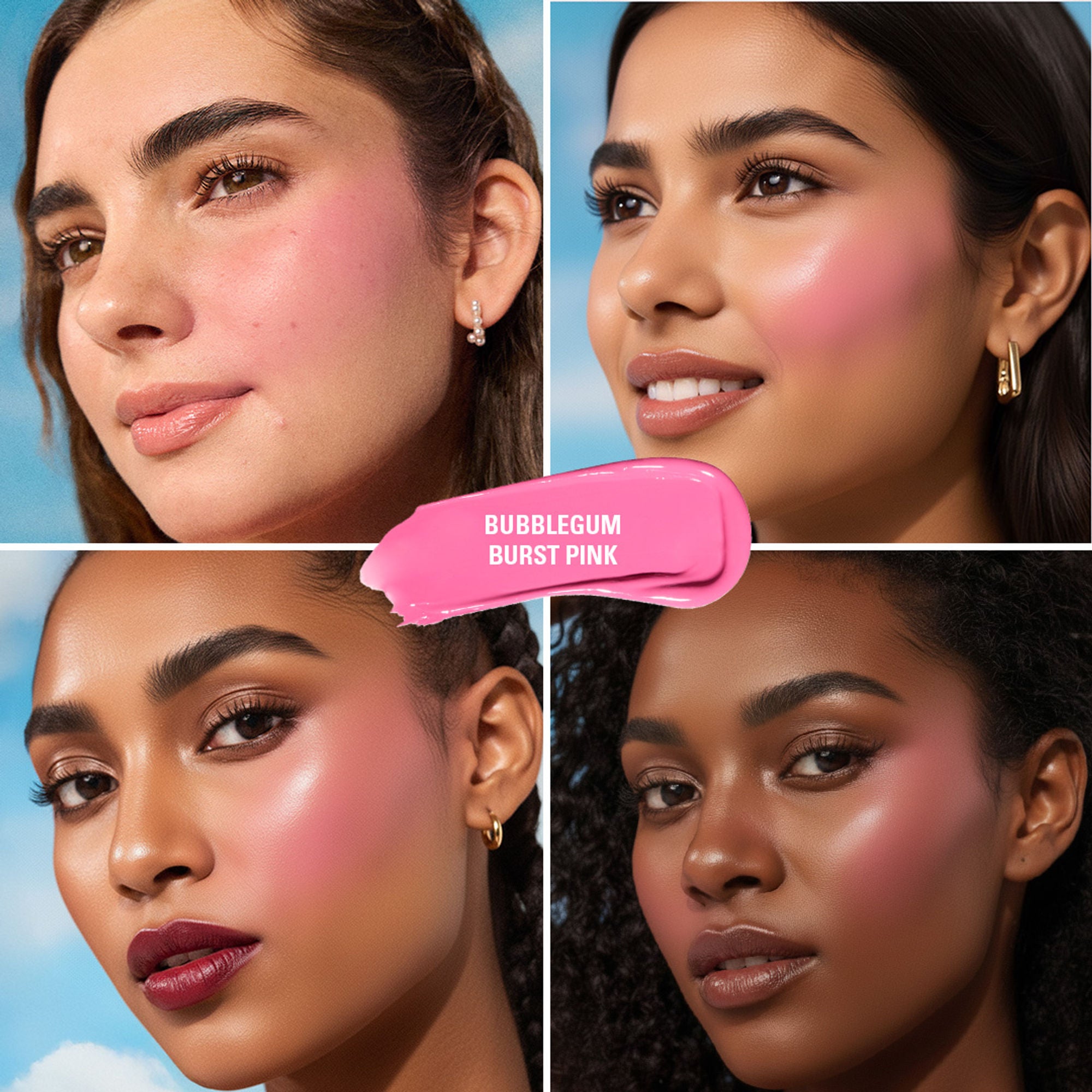Makeup Revolution Superdewy Liquid Blush Burst - Bubblegum Burst Pink - Distacart