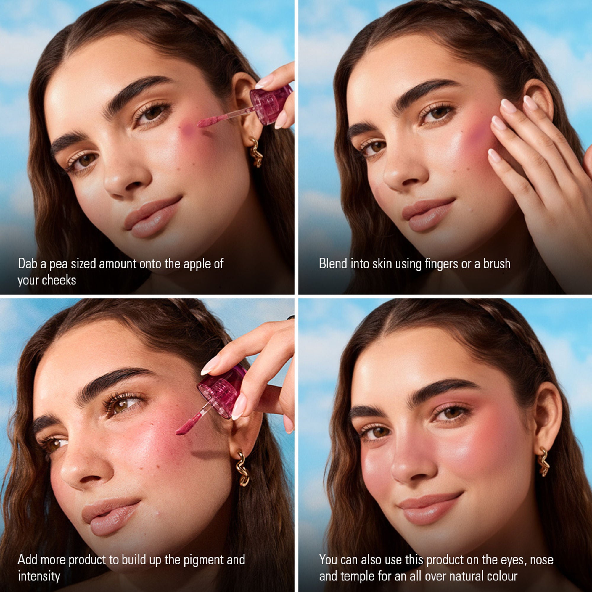 Makeup Revolution Superdewy Liquid Blush Burst - Bubblegum Burst Pink - Distacart