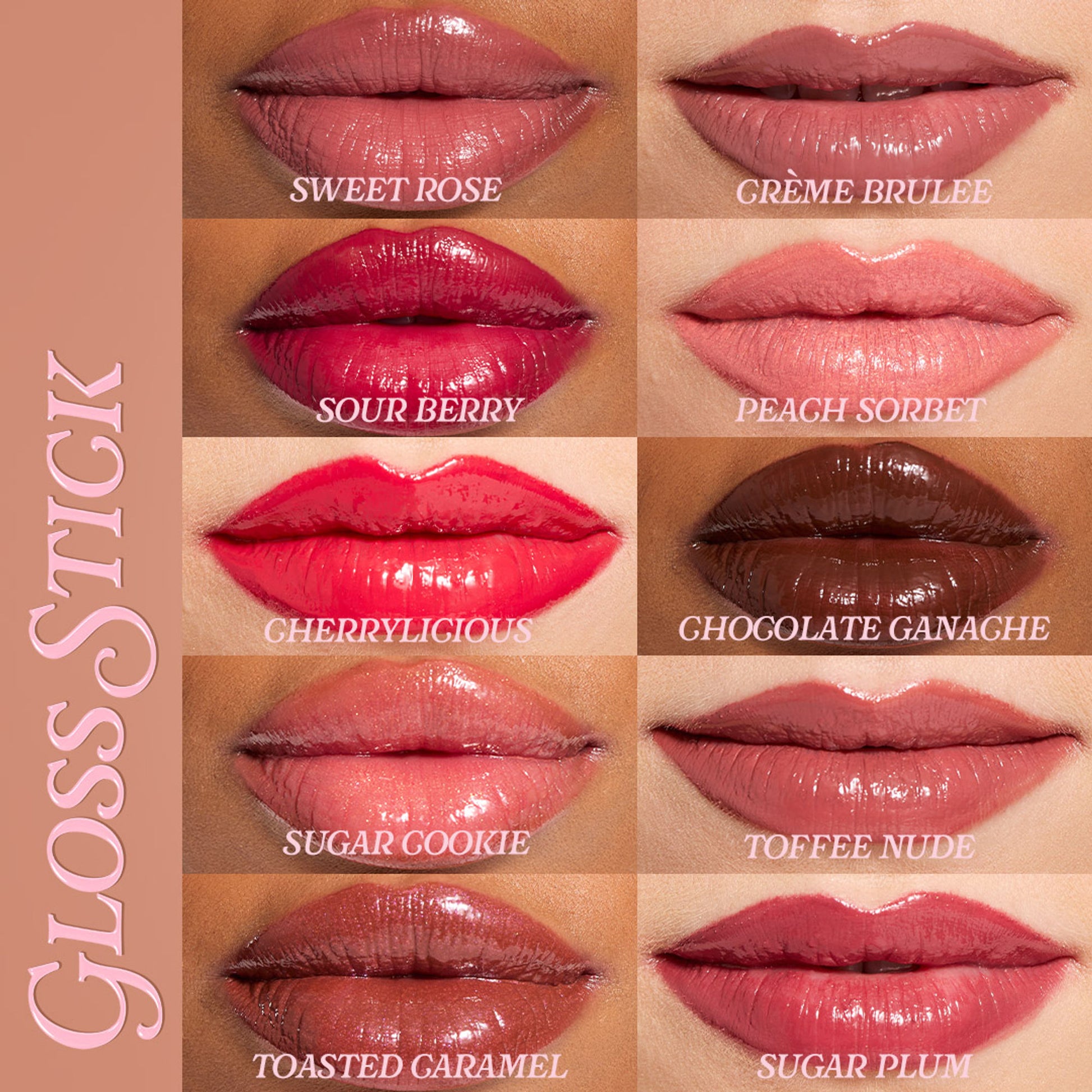 Makeup Revolution Pout Lip Gloss Stick - Cherrylicious - Distacart