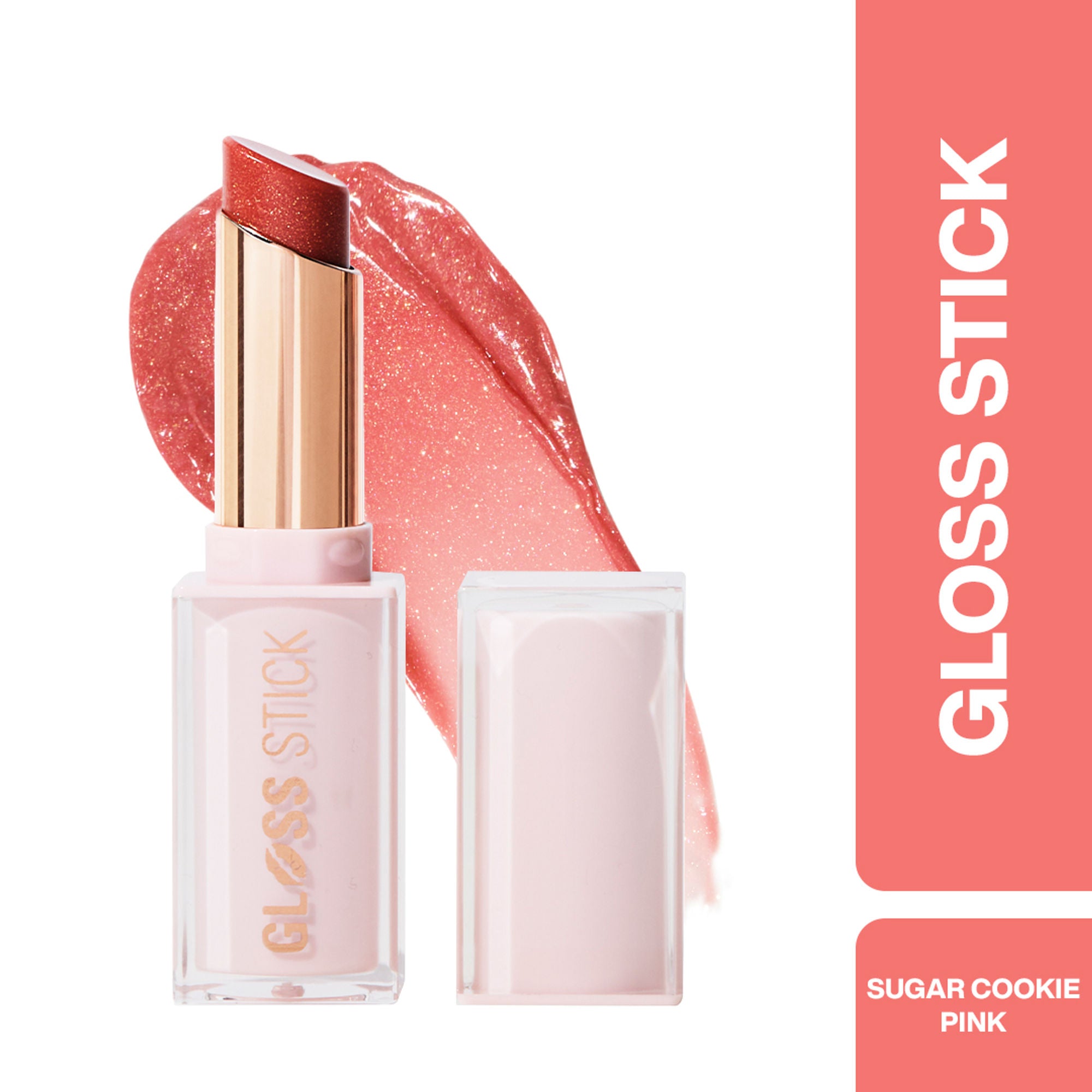 Makeup Revolution Pout Lip Gloss Stick - Sugar Cookie Pink