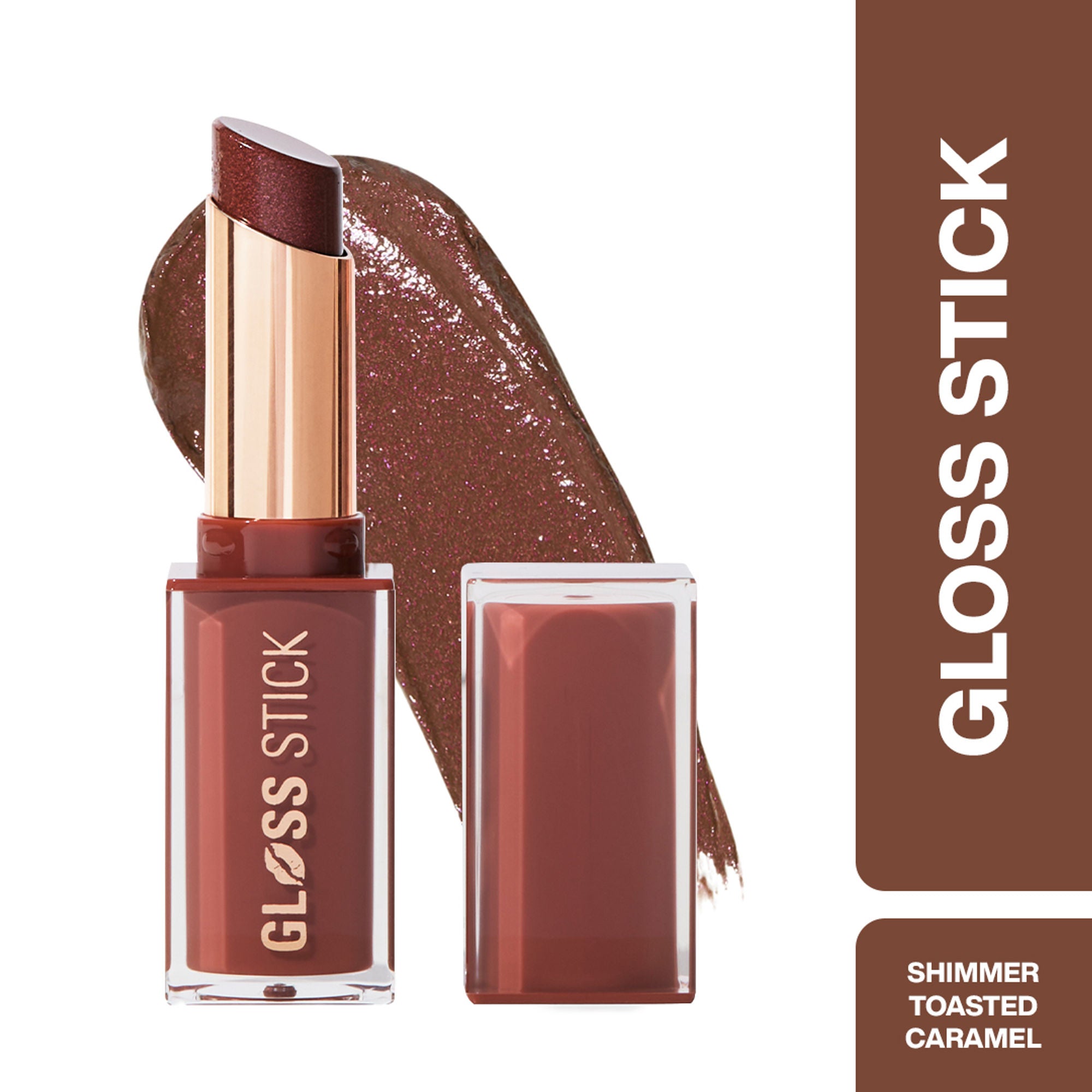 Makeup Revolution Pout Lip Gloss Stick - Toasted Caramel
