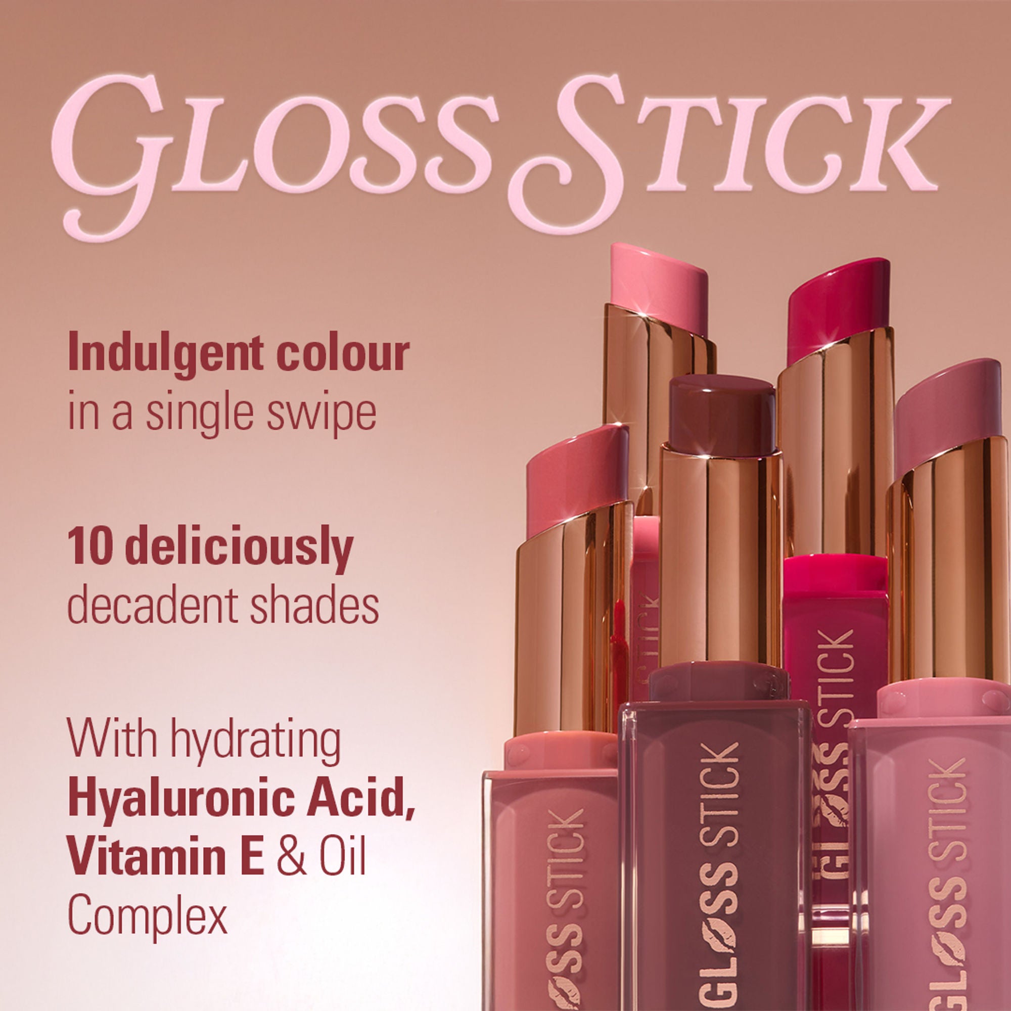 Makeup Revolution Pout Lip Gloss Stick - Sour Berry