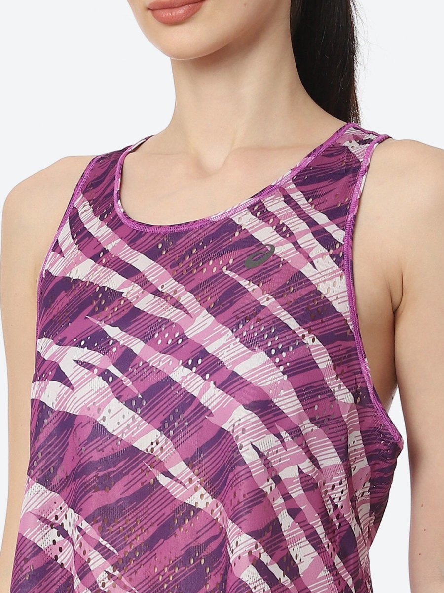ASICS M Actibreeze Jacquard SS Off Ventilate Actibreeze Aop Printed T-shirt - Distacart