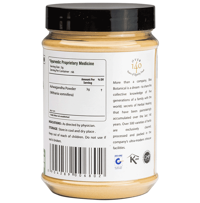 Bixa Botanical Ashwagandha Powder