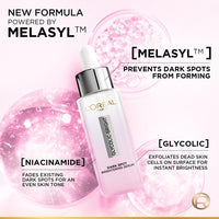 Thumbnail for L'Oreal Paris Glycolic Bright 8% [Melasyl + Niacinamide] Face Serum For Brightening Dark Spots - Distacart