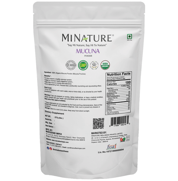 Minature Mucuna Organic Powder