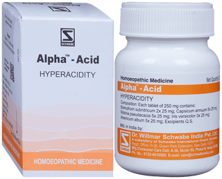 Dr. Willmar Schwabe India Alpha Acid Tablets - Distacart