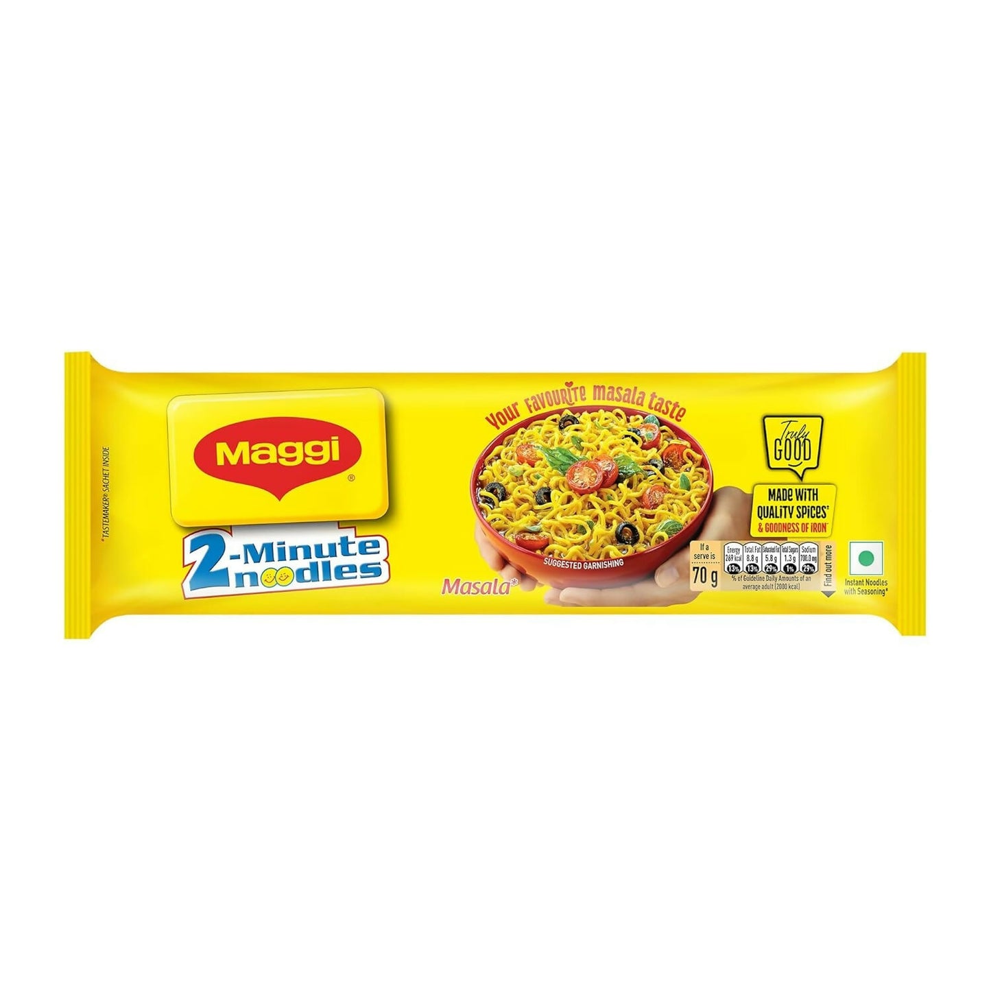 Maggi 2-Minute Instant Noodles, Favourite Masala Taste - Dista