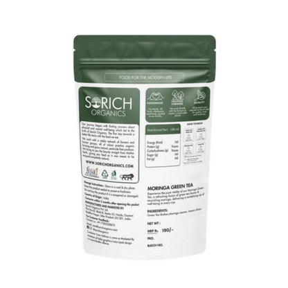 Sorich Organics Moringa Green Tea - Distacart