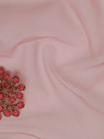 Thumbnail for kasee Floral Embroidered Net Saree - Distacart