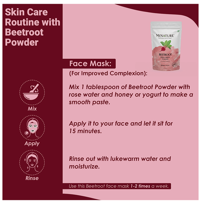 Minature Beetroot Spray Dried Powder