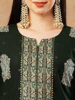 Thumbnail for Kalini Ethnic Motifs Printed Straight Kurta with Trousers & With Dupatta - Distacart