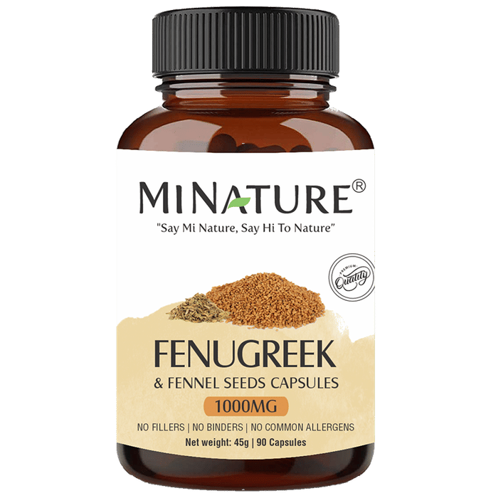 Minature Fenugreek & Fennel Seeds Capsule