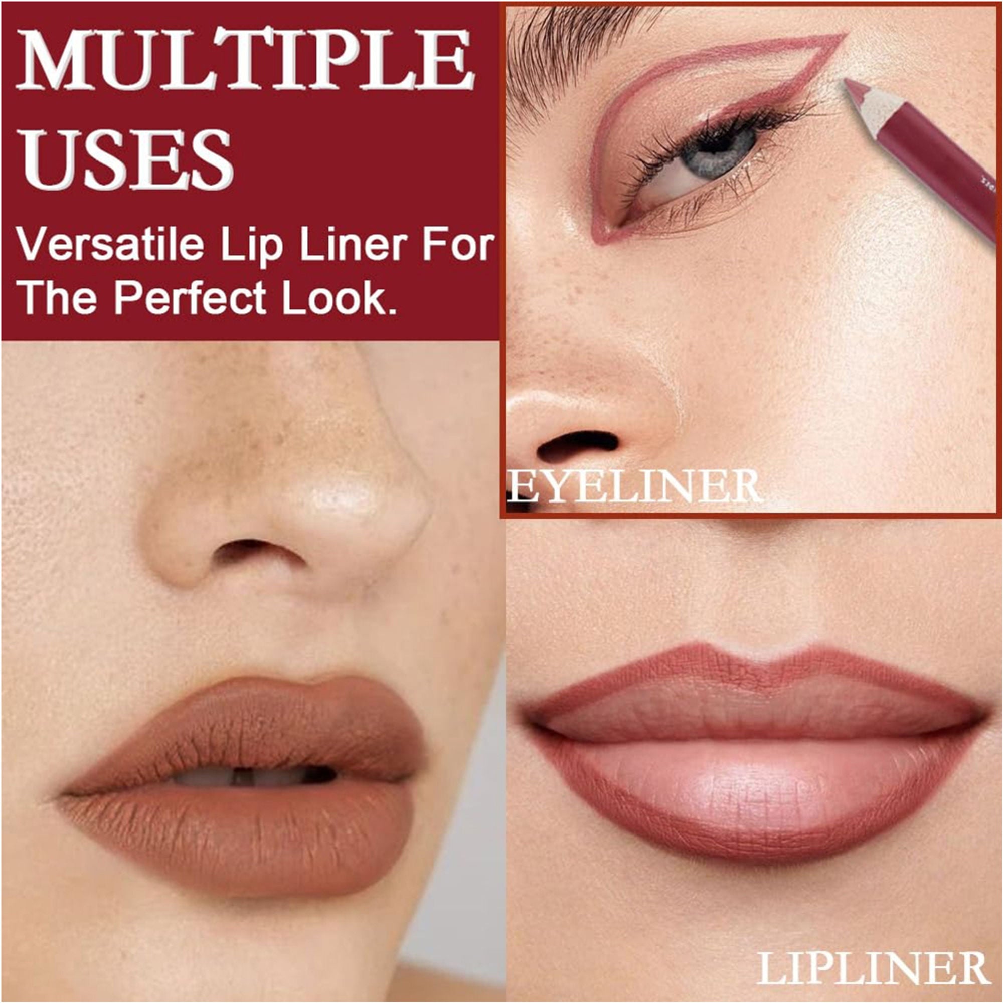 Shryoan Pretty Me Bold Lipliner (Set of 12) - Distacart