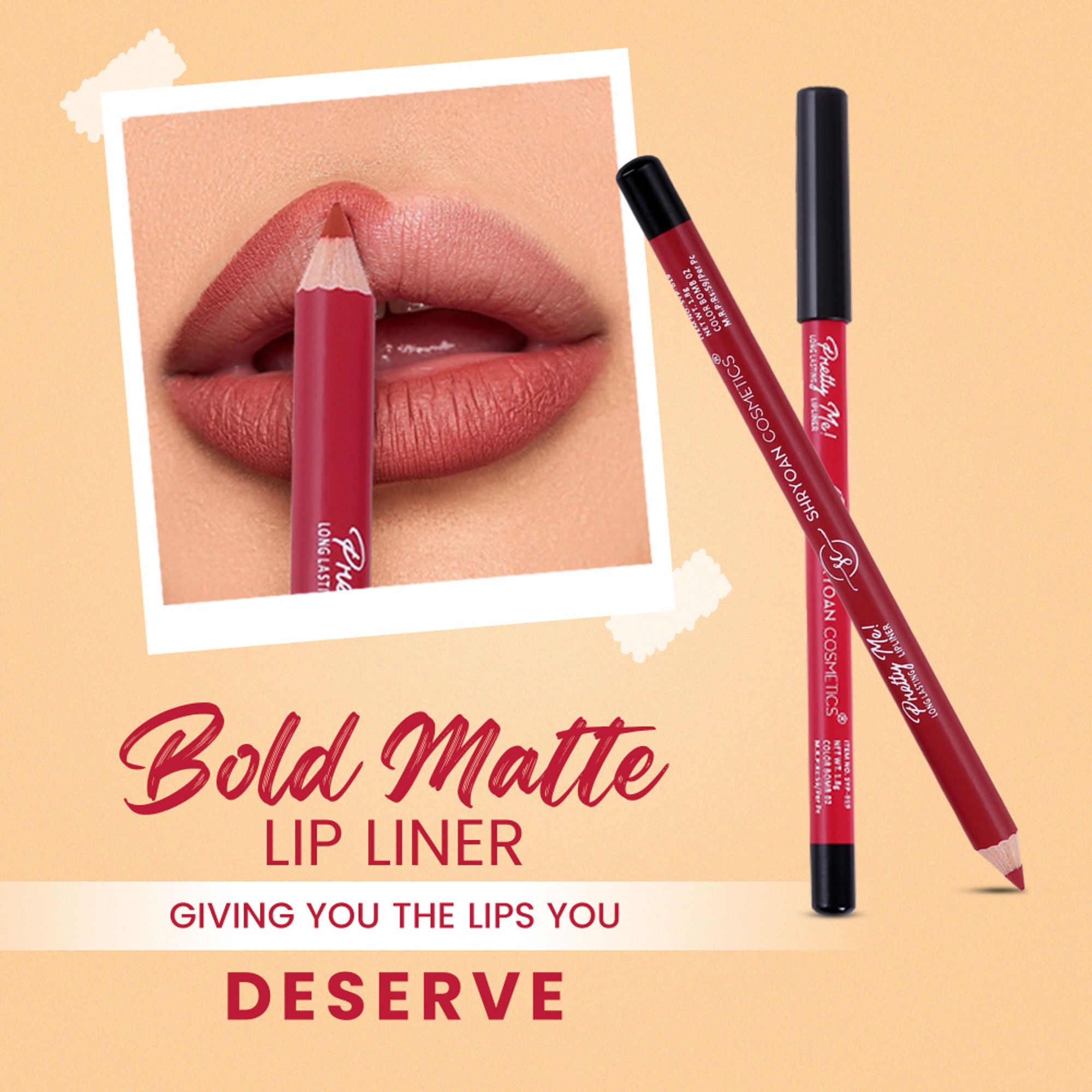 Shryoan Pretty Me Bold Lipliner (Set of 12) - Distacart