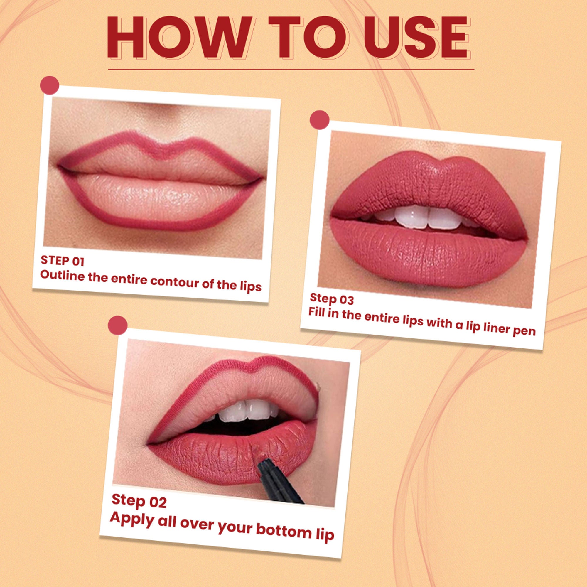 Shryoan Pretty Me Bold Lipliner (Set of 12) - Distacart