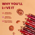 Thumbnail for Shryoan Pretty Me Bold Lipliner (Set of 12) - Distacart