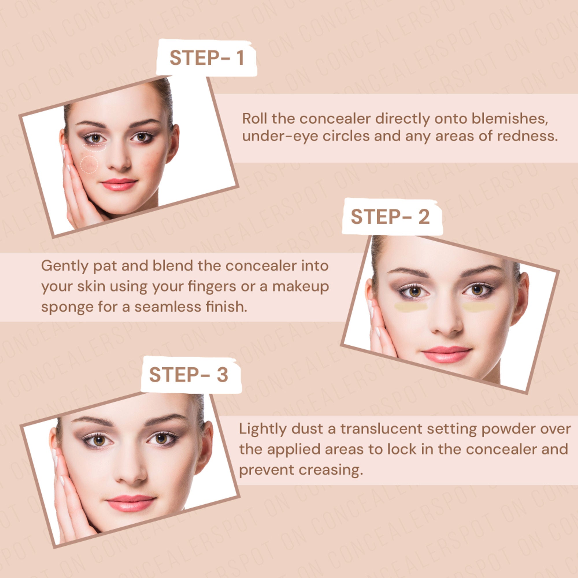 Shryoan Full Coverage and Lightweight Formula Spot on Concealer - 6 - Distacart