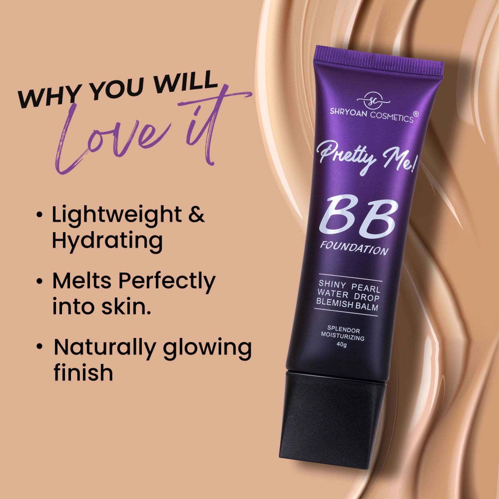 Shryoan Pretty Me BB Foundation - 3 - Distacart