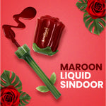 Thumbnail for Shryoan Rose Liquid Smudge Proof & Waterproof Sindoor - Maroon - Distacart