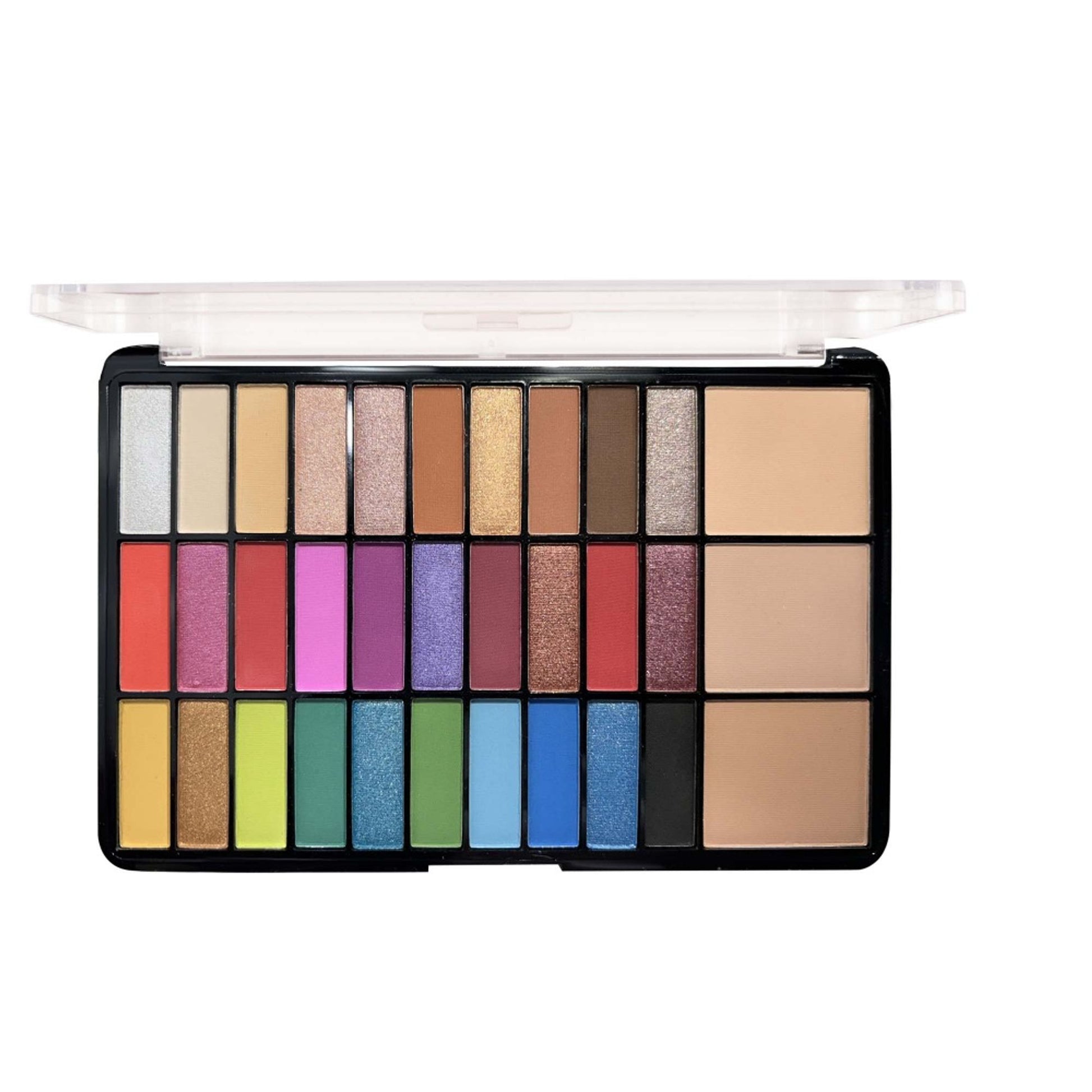 Shryoan Set of 30 Colorful Shimmer Eyeshadow & Compact - 1 - Distacart