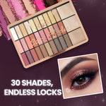 Thumbnail for Shryoan Set of 30 Colorful Shimmer Eyeshadow & Compact - 1 - Distacart