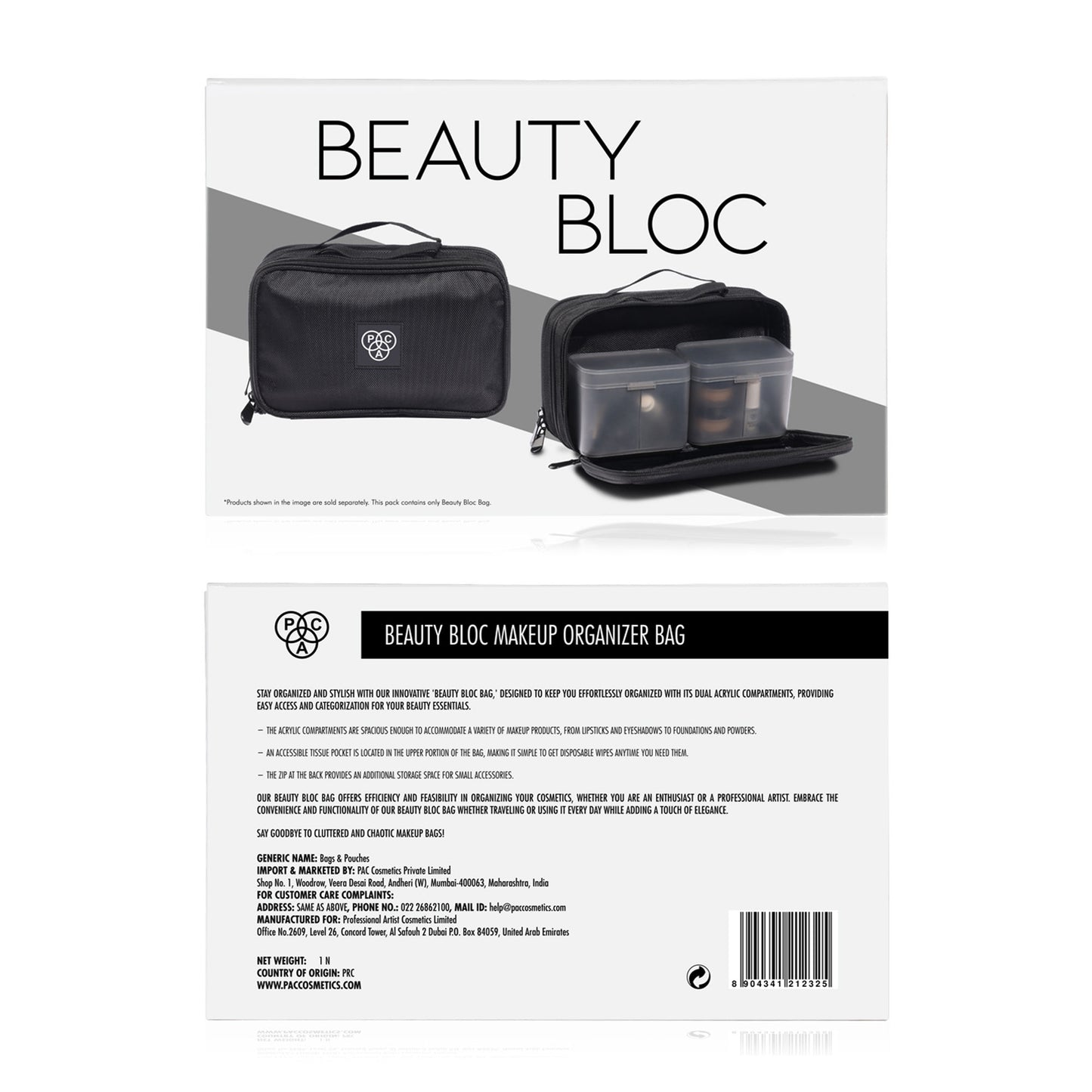 PAC Studio Beauty Bloc Pouch - Distacart