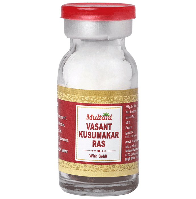 Multani Vasant Kusumkar Ras With Gold