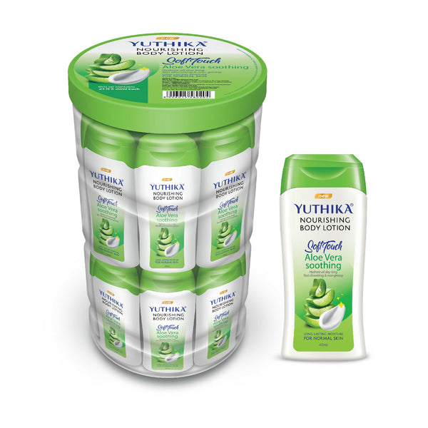 Yuthika Aloe Vera Soft Touch Body Lotion For Women & Men - Distacart