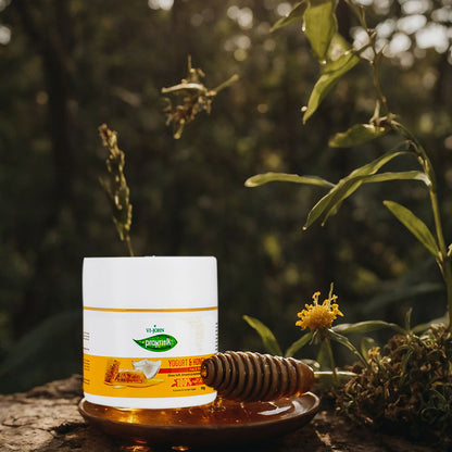 VI-JOHN Prakritik Yogurt & Honey Face Pack Restoresgmlow, Made With 100% Natural Bio Actives - Distacart
