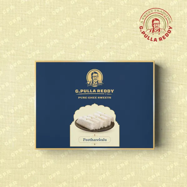 Buy Pulla Reddy Sugar Pootharekulu/ Edible Rice Paper Sweet Online at ...