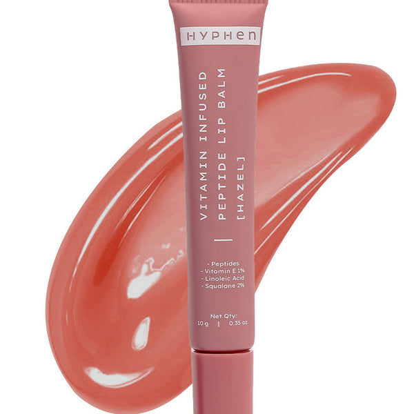 Hyphen By Kriti Sanon Hazel Vitamin Infused Peptide Lip Balm, Hydrate & Moisturize, Smoothen Lips & Repair Moisture Barrier - Distacart