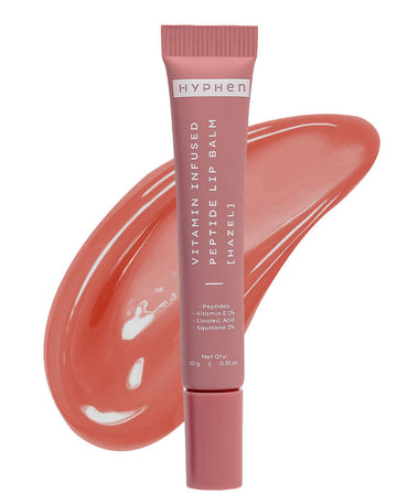 Hyphen By Kriti Sanon Hazel Vitamin Infused Peptide Lip Balm, Hydrate & Moisturize, Smoothen Lips & Repair Moisture Barrier - Distacart