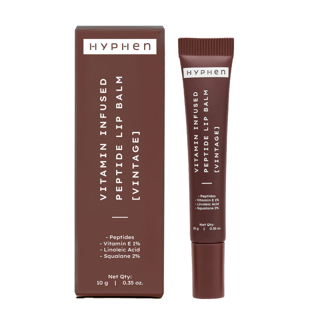 Hyphen By Kriti Sanon Vintage Vitamin Infused Peptide Lip Balm, Hydrate & Moisturize, Smoothen Lips & Repair Moisture Barrier - Distacart