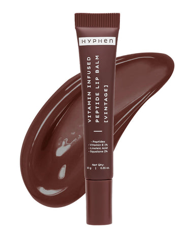 Hyphen By Kriti Sanon Vintage Vitamin Infused Peptide Lip Balm, Hydrate & Moisturize, Smoothen Lips & Repair Moisture Barrier - Distacart