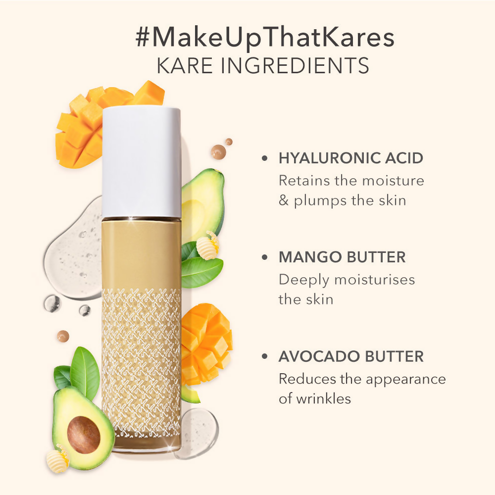 Kay Beauty By Katrina Kaif Hydrating Foundation - 145N Medium - Distacart