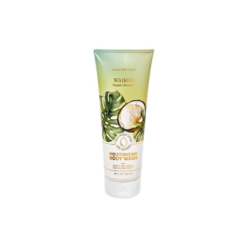 Bath & Body Works Waikiki Beach Coconut Moisturizing Body Wash - Distacart