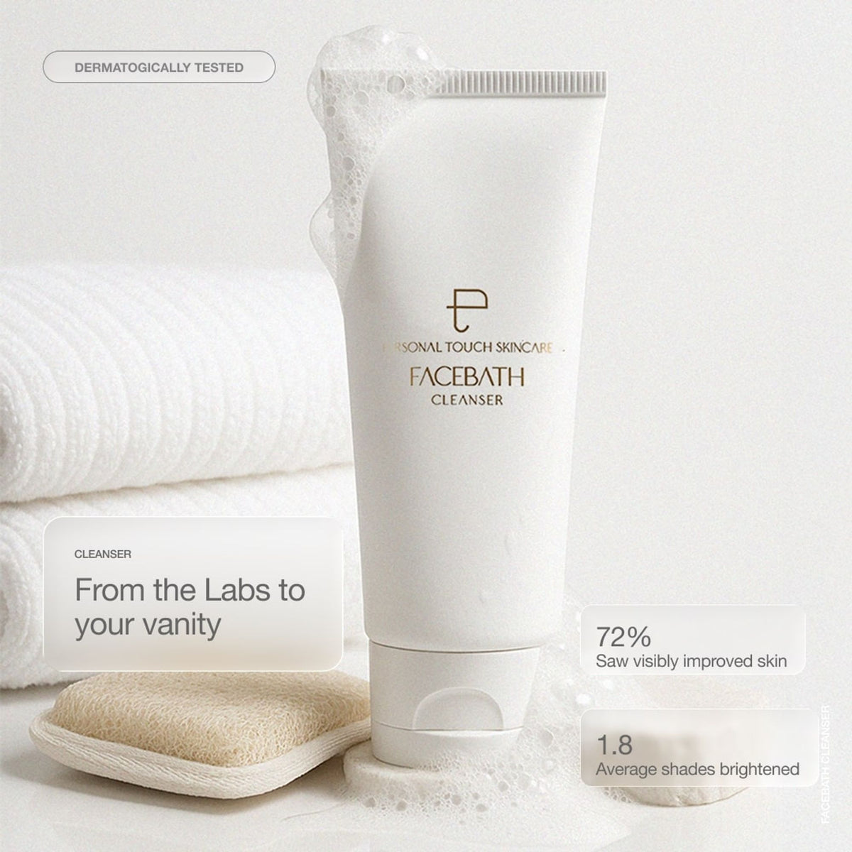 Personal Touch Skincare Skincare Facebath Deep Cleansing Milk Facewash - Distacart
