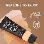 Thumbnail for Swiss Beauty All-In-One CC Cream Cover Correct & Conceal - 05 Sand Beige - Distacart