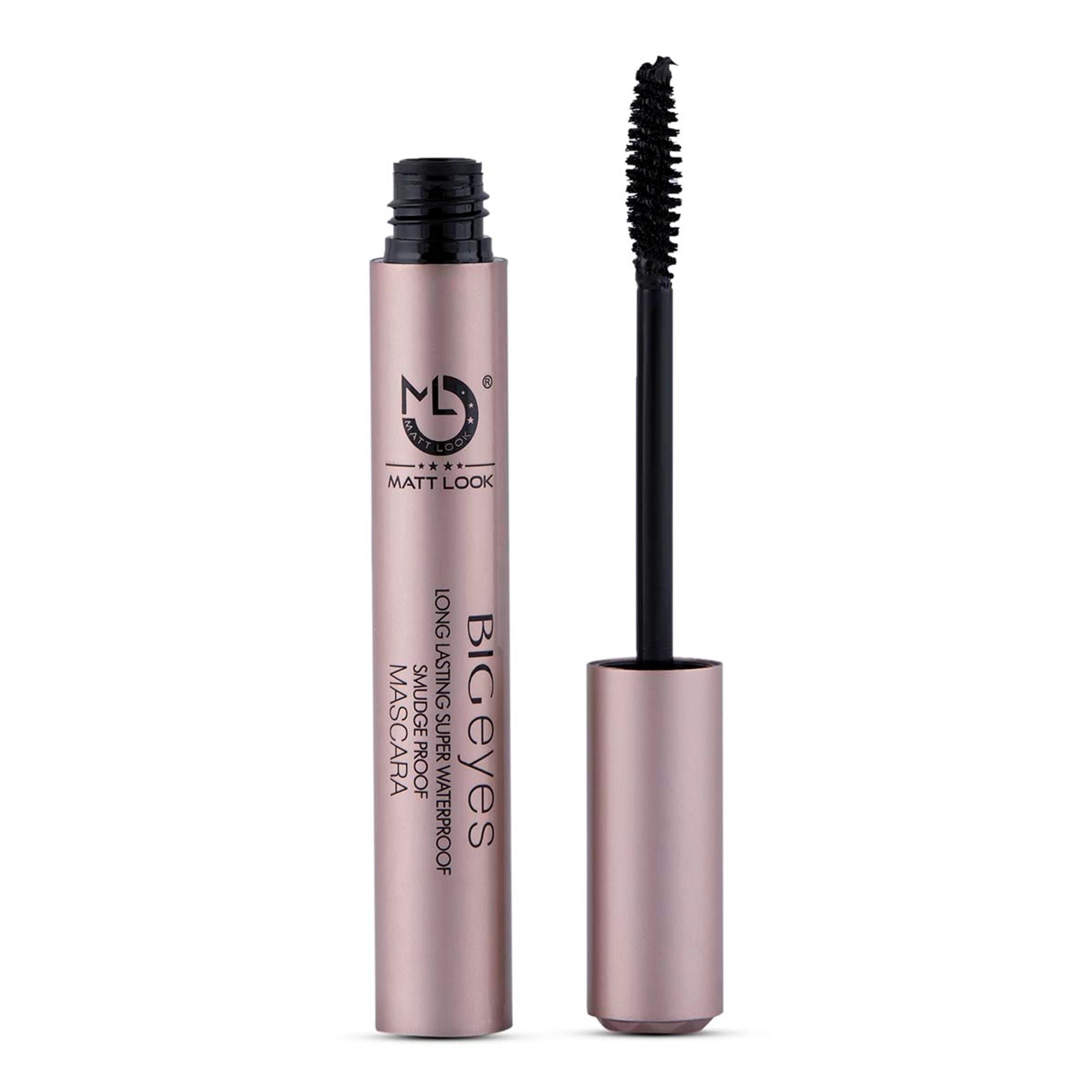 Matt Look Big Eyes Long Lasting Super Waterproof Smudge Proof Mascara - Black - Distacart