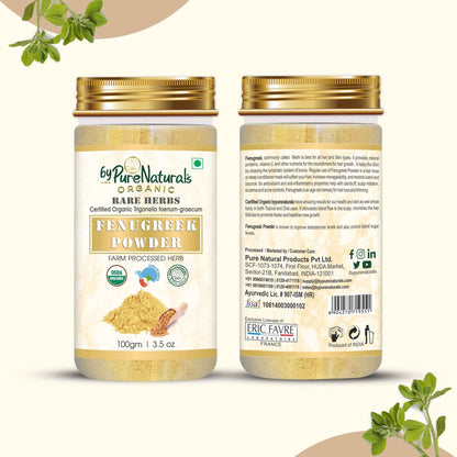 byPureNaturals Organic Fenugreek Powder - Dista