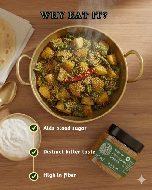 IKAI Organic Fenugreek Seeds - Distacart