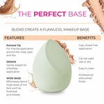 Thumbnail for Swiss Beauty Makeup Buddy Beauty Blender - Green - Distacart