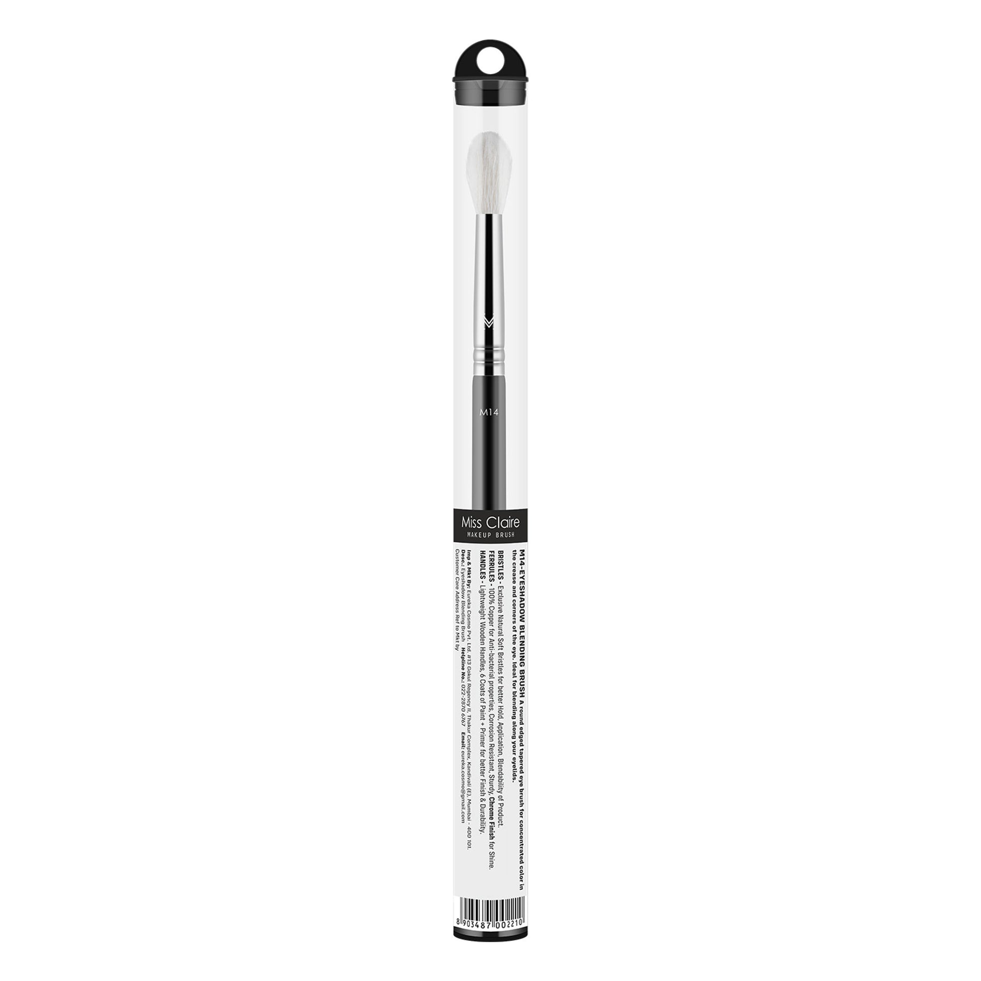 Miss Claire M14 - Eyeshadow Blending Brush - Chrome - Distacart