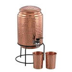 Thumbnail for Not Available Copper Water Dispenser with 2 Glass and Stand - Dista