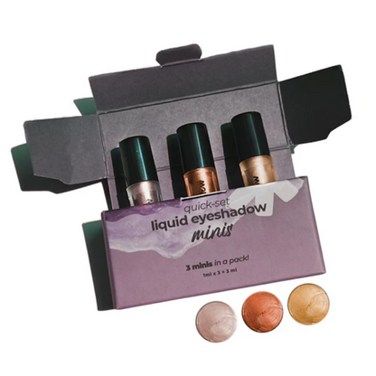 Ruby's Organics Eyeshabow Minis Pack - Moon Metals - Distacart