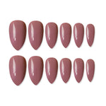 Thumbnail for shills professional reusable press on nails almond spn607