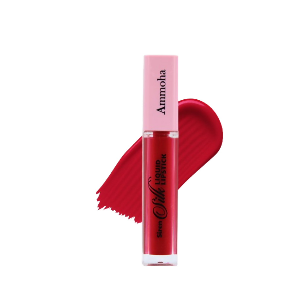 Ammoha Cosmetics Long-Lasting, Matte-Finished Happy Hibiscus Color Liquid Lipstick - Distacart