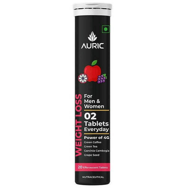 Auric Weight Loss Effervescent Tablets - Distacart